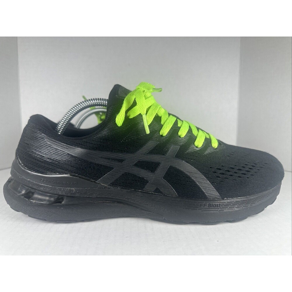 ASICS Gel Kayano 28 Mens Sz 10.5 Black Athletic Comfort Running Shoes Sneakers
